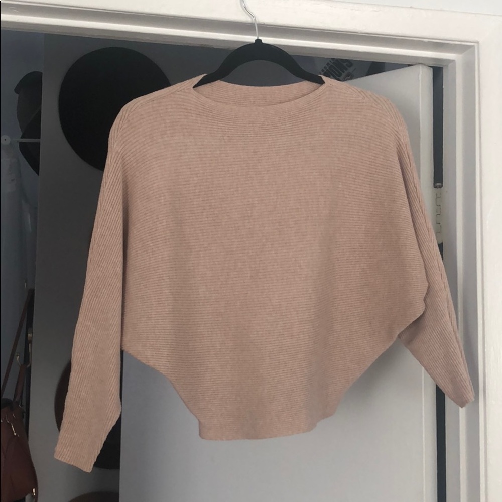 Bat wing sweater